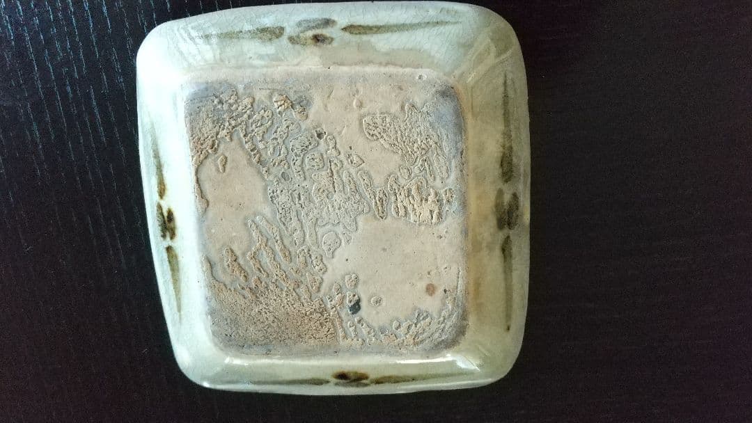 骨董 むかし昔の酒津焼　角皿四枚