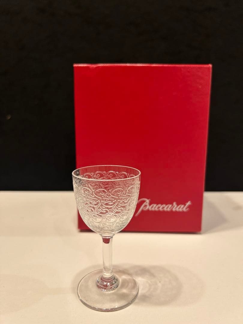 バカラ　オールドバカラ　ローンハン　ミニグラス　希少　baccarat