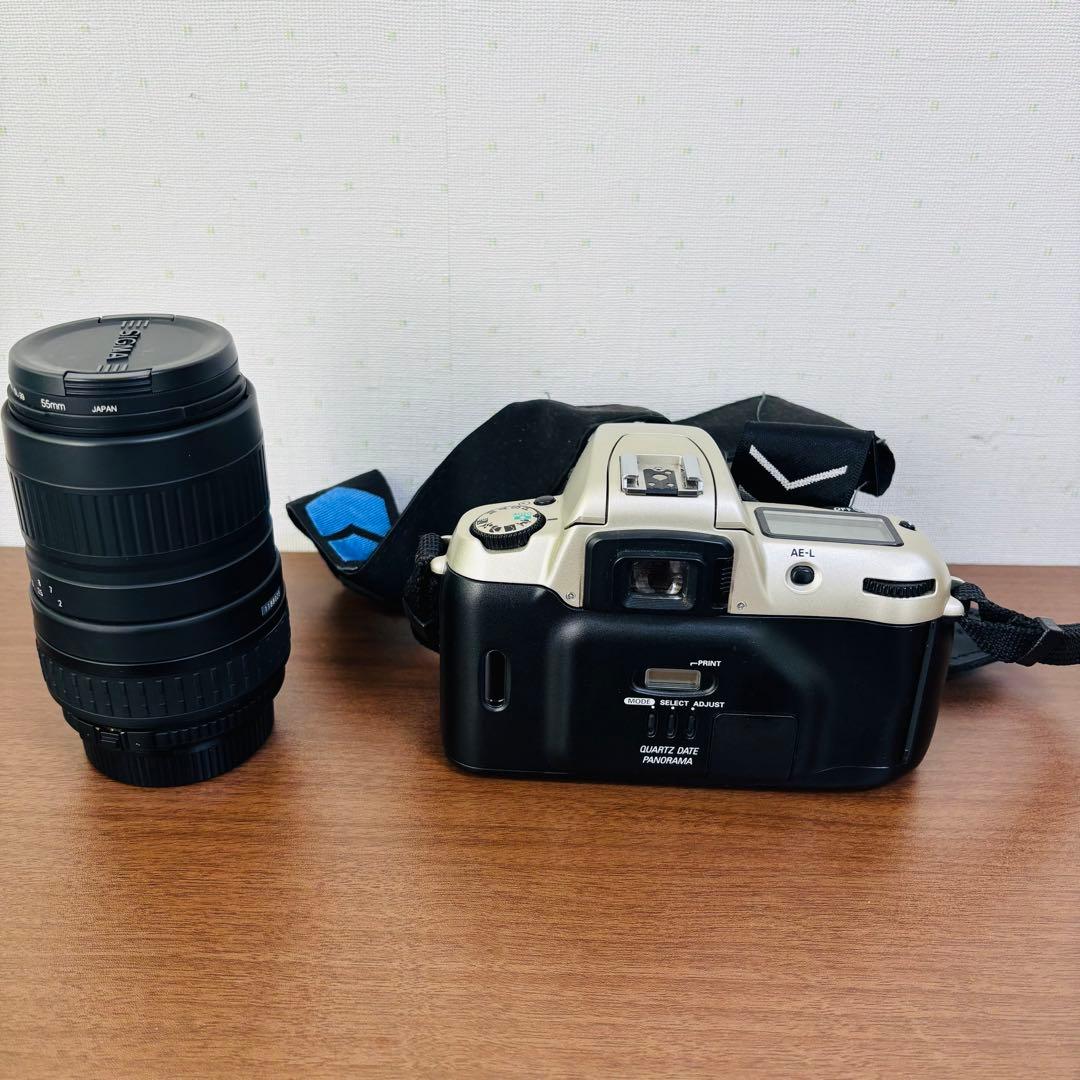 【美品】Nikon F60 フィルム一眼レフカメラ SIGMAレンズ2本セット