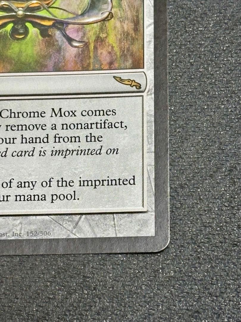 金属モックス/Chrome Mox 英語　1枚