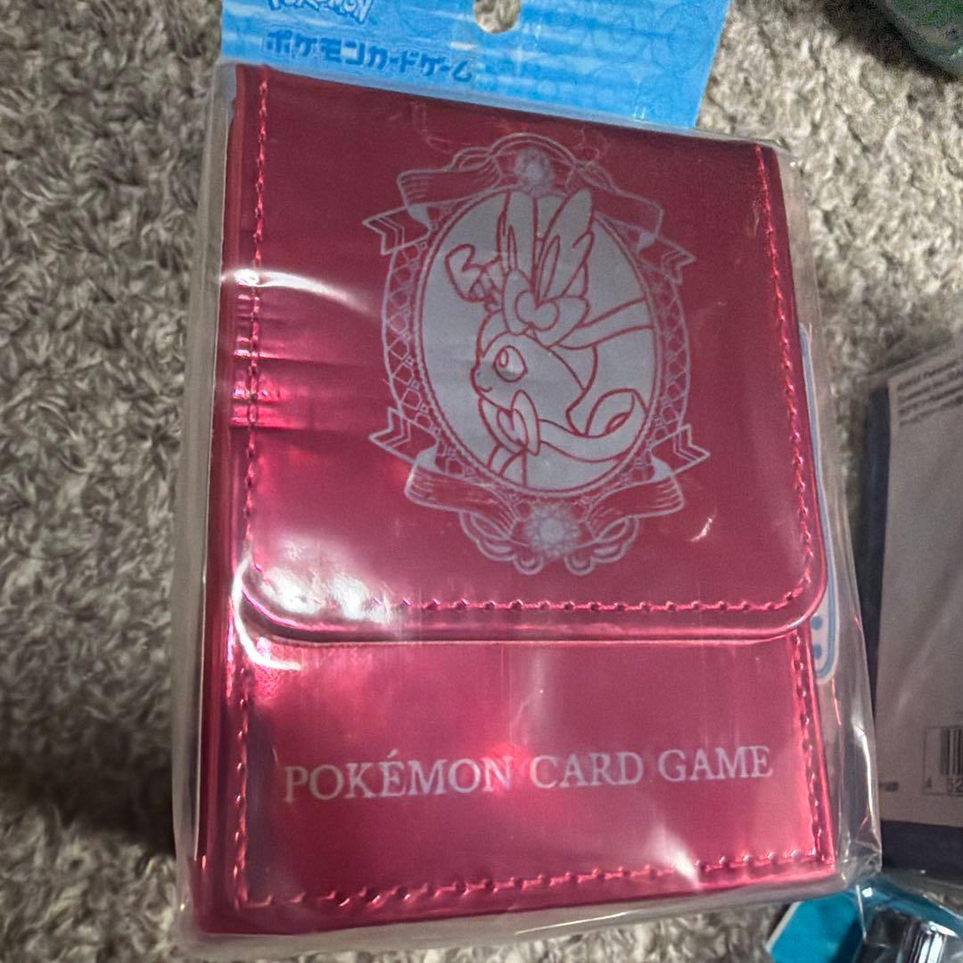ポケカ ニンフィア ソウブレイズ フリップデッキケース/デッキシールド