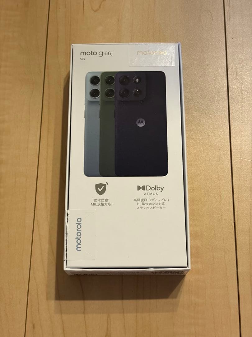 androidスマホ　moto g66j 5g