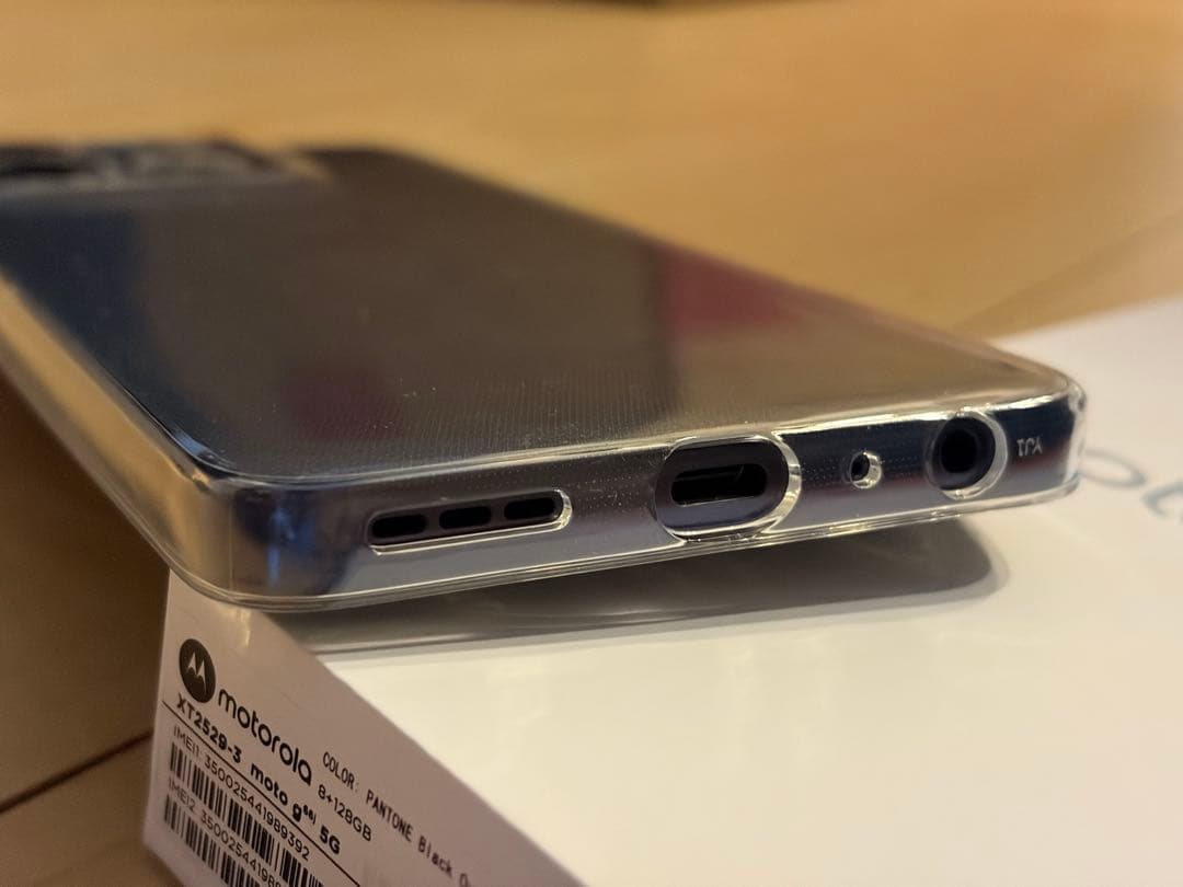 androidスマホ　moto g66j 5g