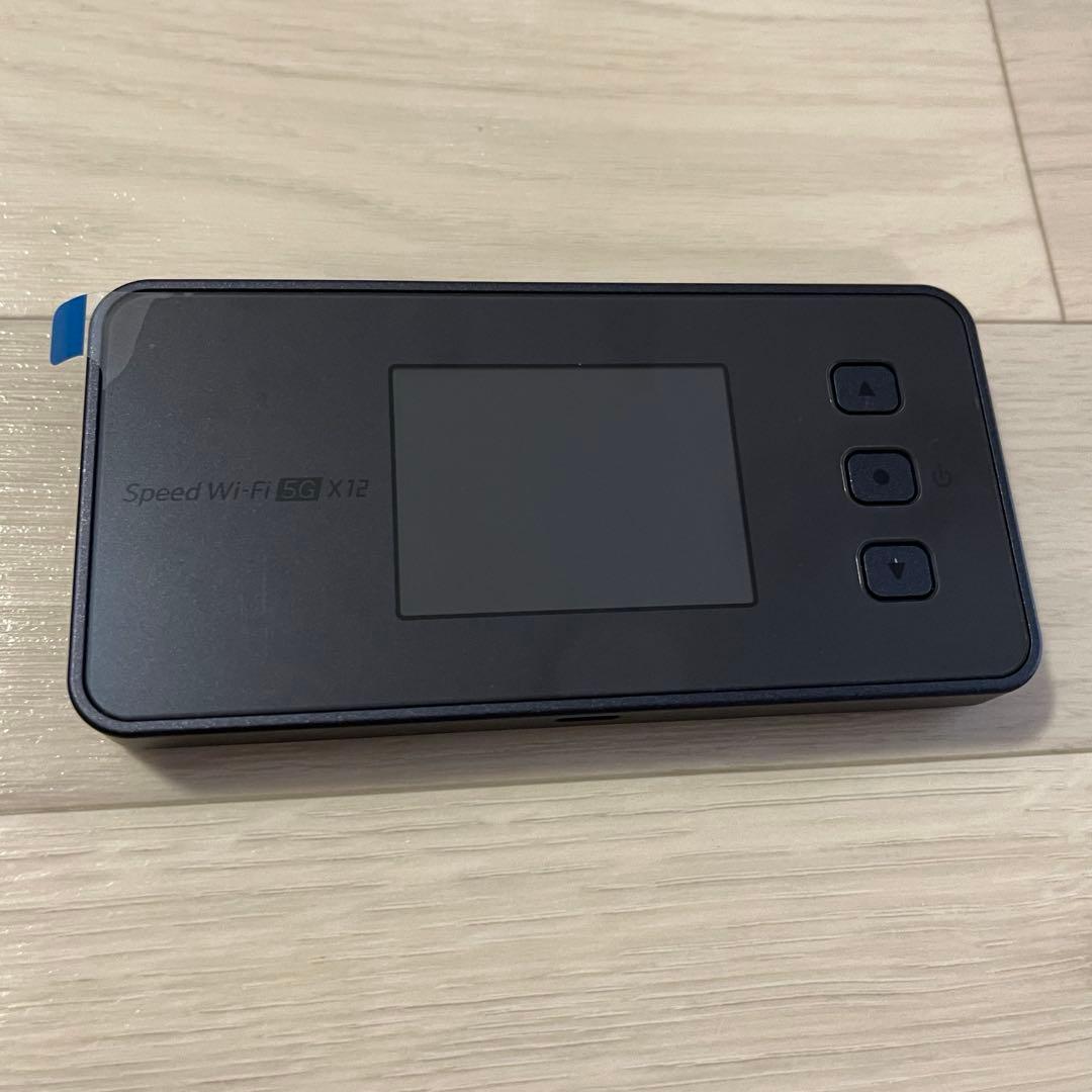 【美品】Speed Wi-Fi 5G × 12