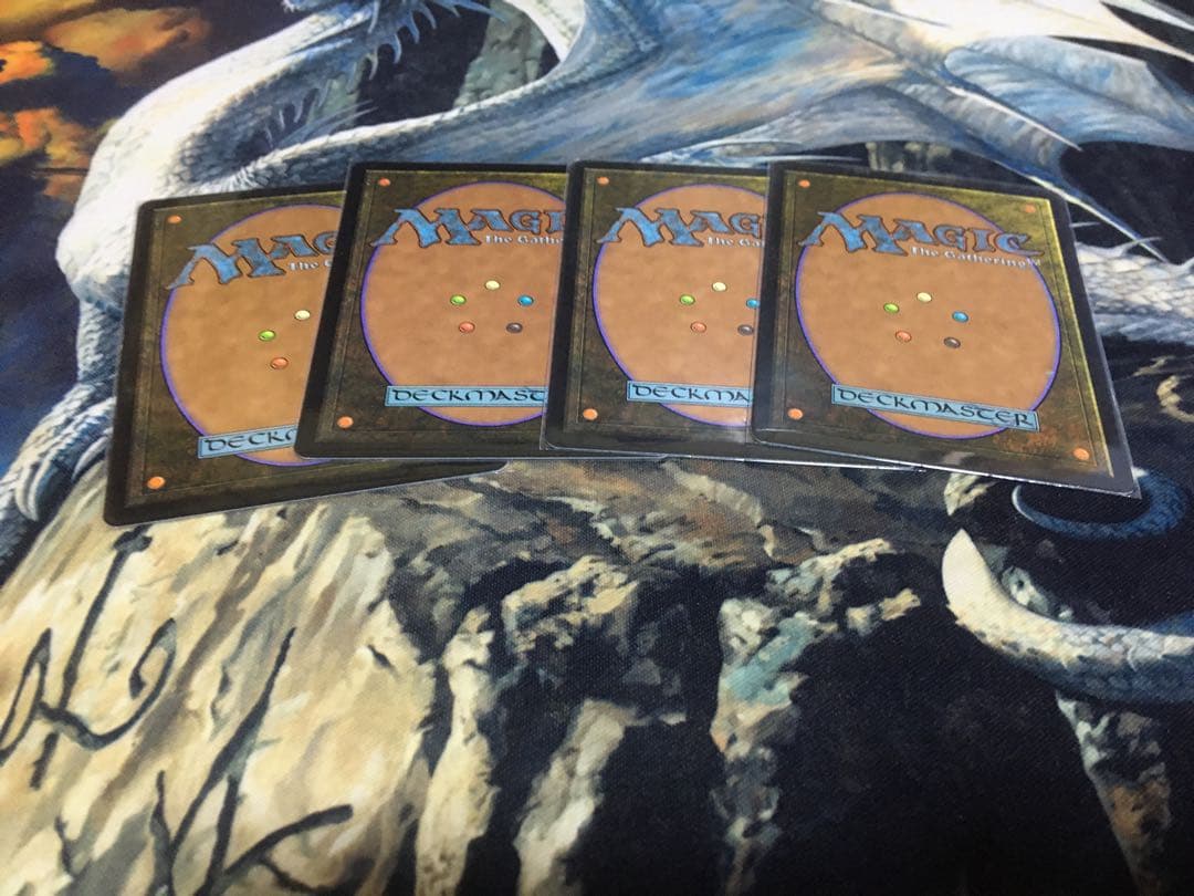【MTG】翻弄する魔導士　日3英1　旧枠　【ミドルスクール】