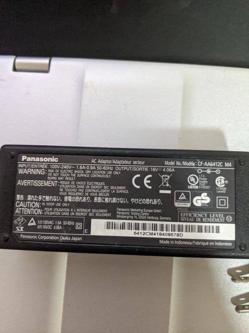 Windowsノート本体 Let's note CF-SZ6 i5 7300u SSD256GB