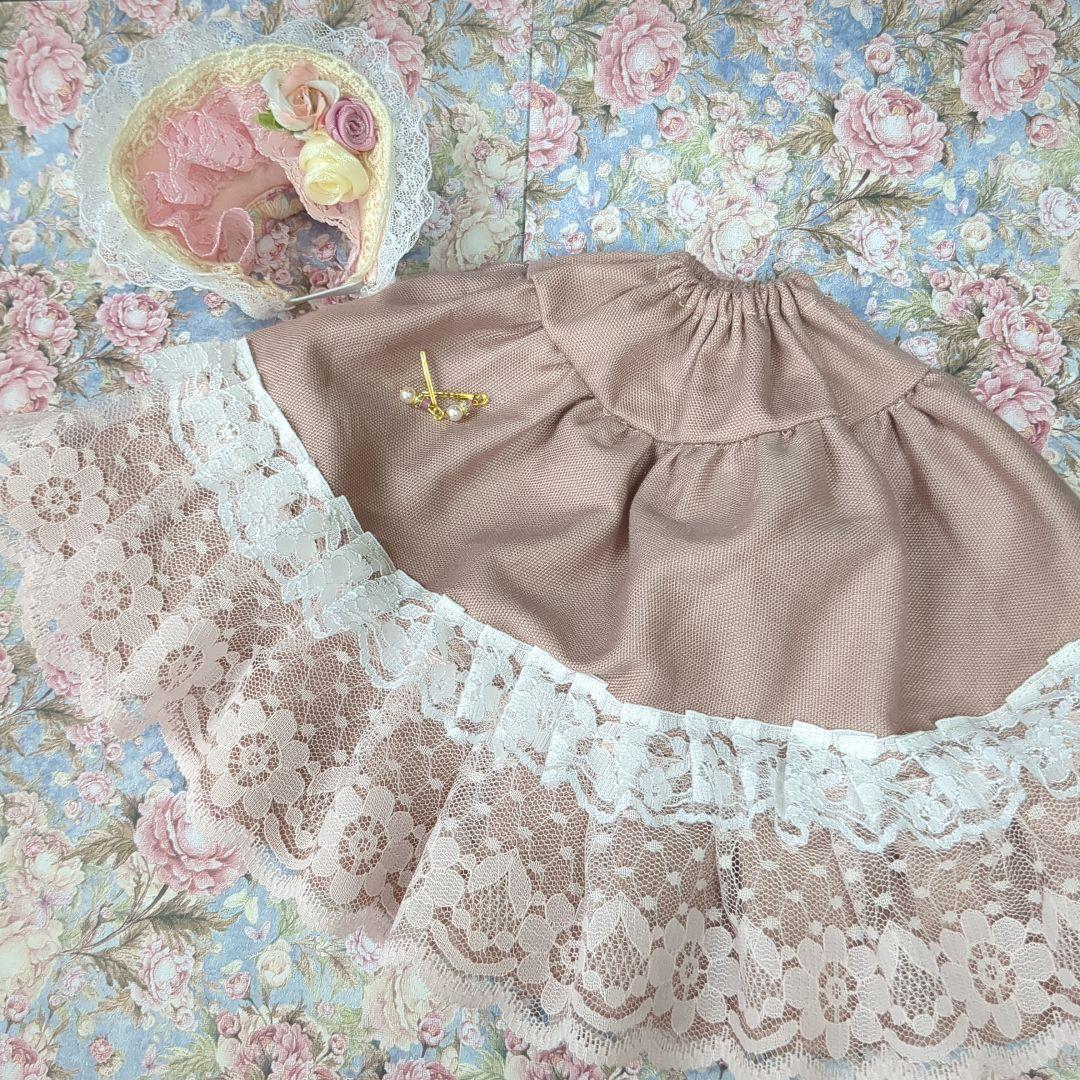S*h様 リカちゃんハンドメイド服　ピンクのドレス