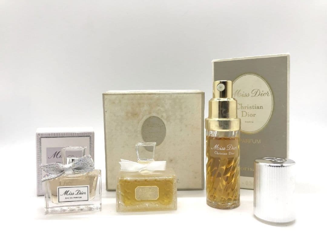 ミニ香水Diorミスディオールパルファム7.5ml 他 EDP5ml 3点YS