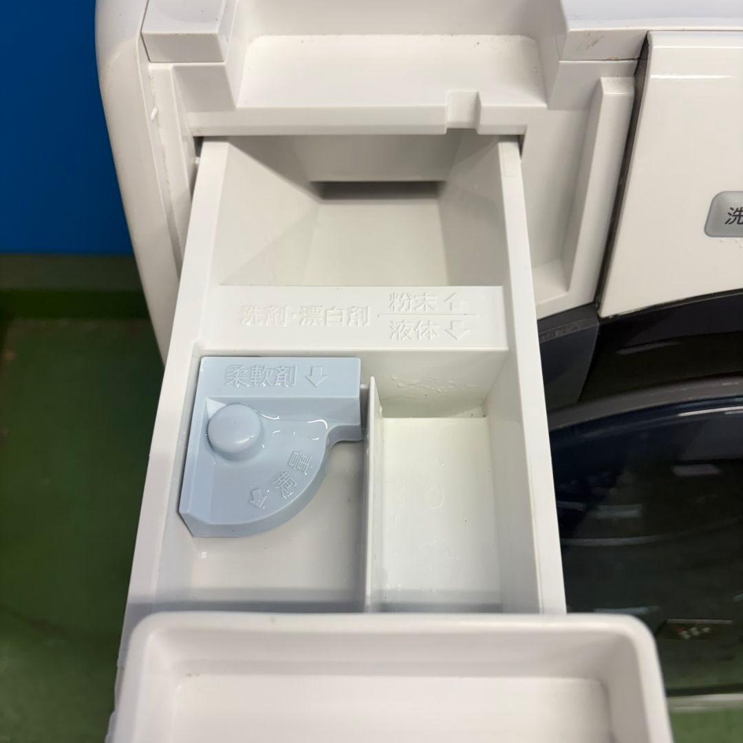 948　単身者向け住宅で使えます！ドラム式洗濯機　ヒーター乾燥　左開き　小型
