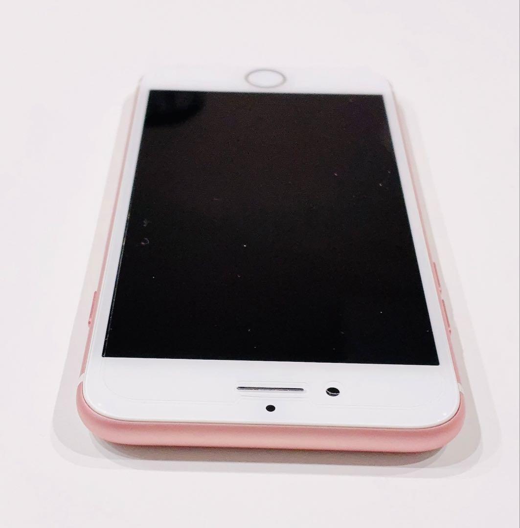 iPhone7 ローズゴールド 32GB バッテリー91% 美品 箱付属品あり