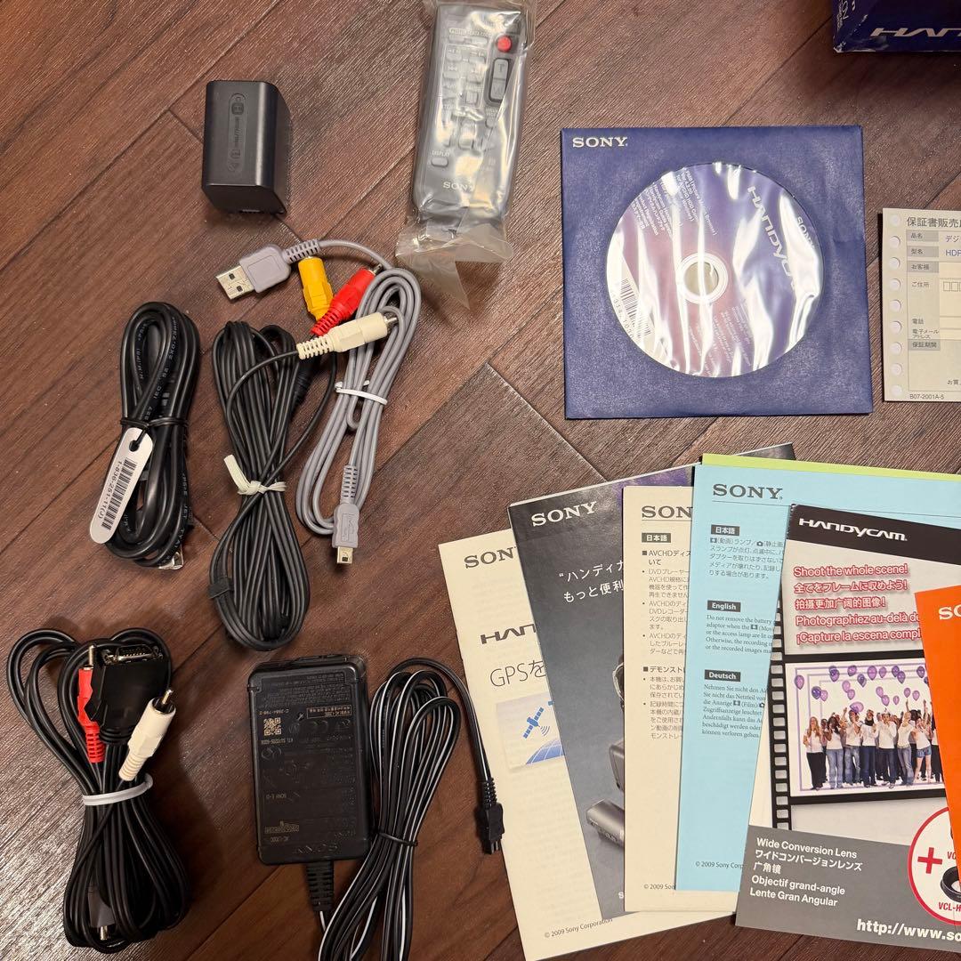 SONY HDR-XR520V 240GB ハンディカム 動作確認済 付属品多数