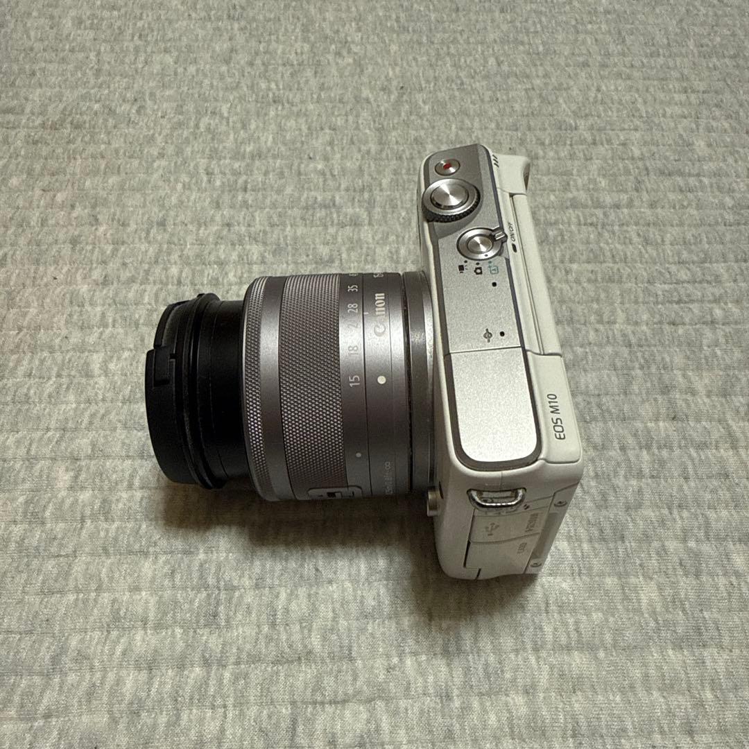Canon EOS M10 ホワイト ミラーレスカメラ