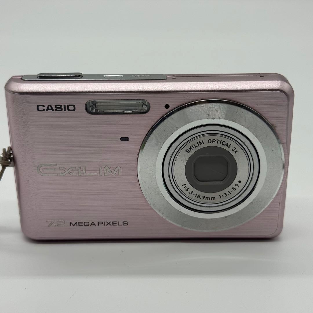 美品　CASIO EXILIM EX-Z77 ピンク 7.2MP 動作確認済み