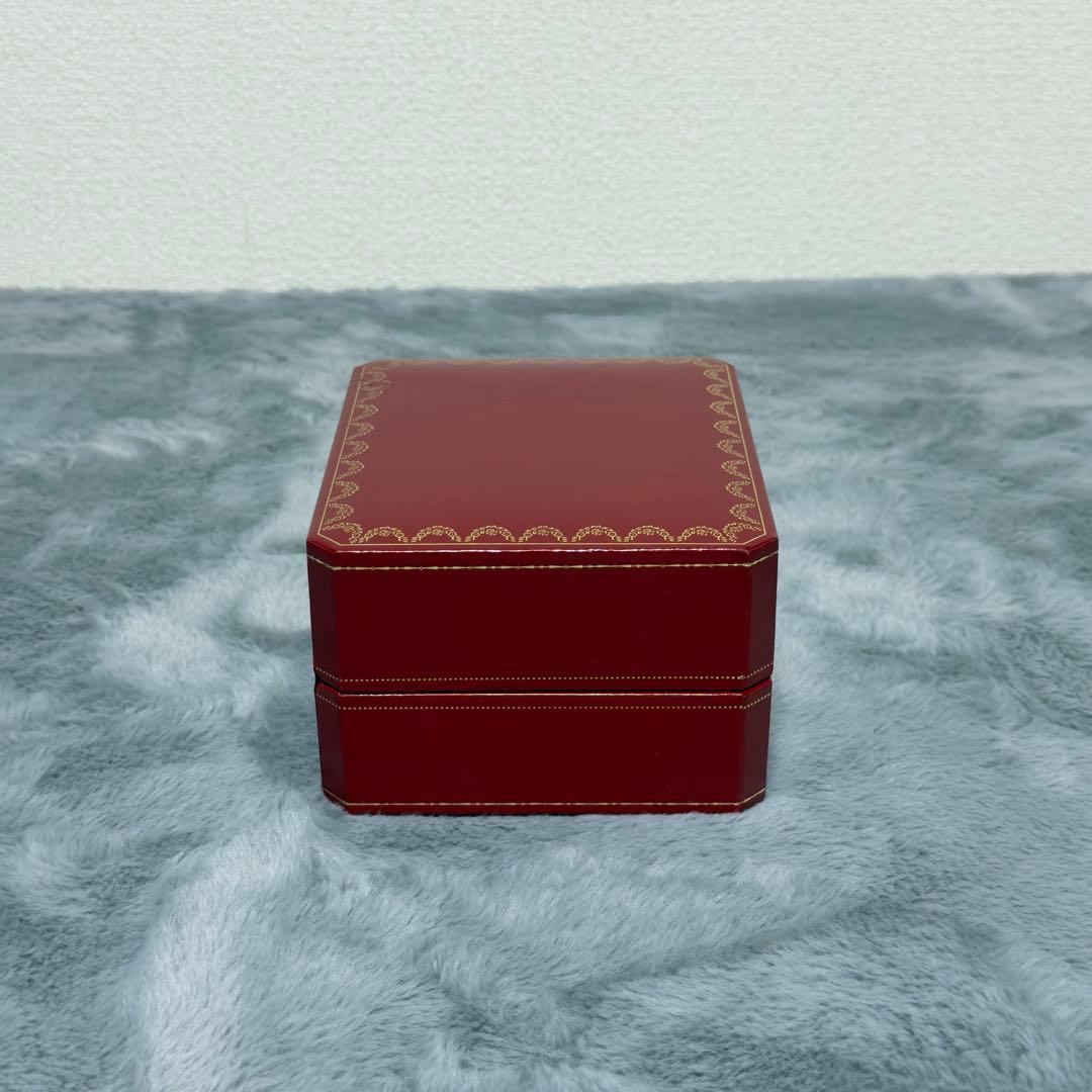 【美品】Cartier 腕時計ケース　ウォッチ空箱　純正　赤 レザー ケース