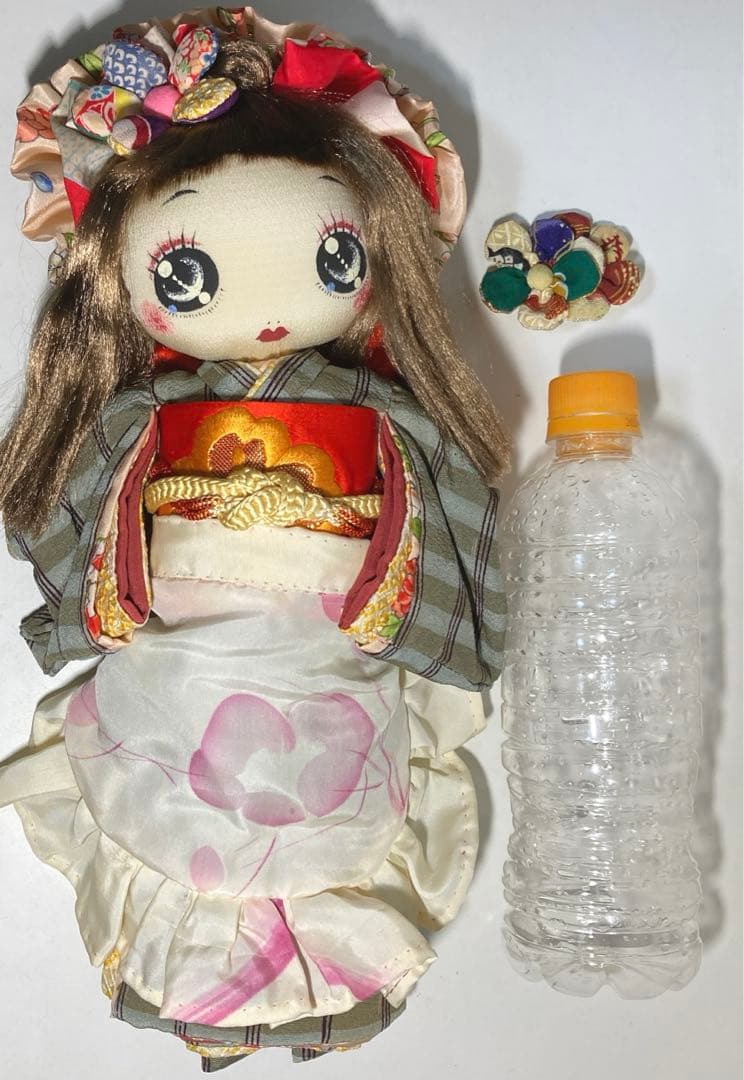 【だいず】文化人形　人形　ハンドメイド　ドール　着物　作家様