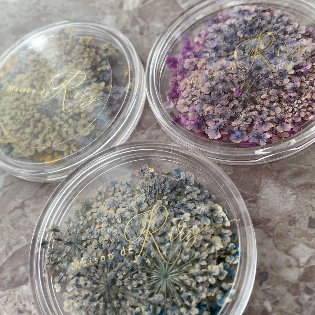 Maison de Riry さん押し花　ジェルネイル