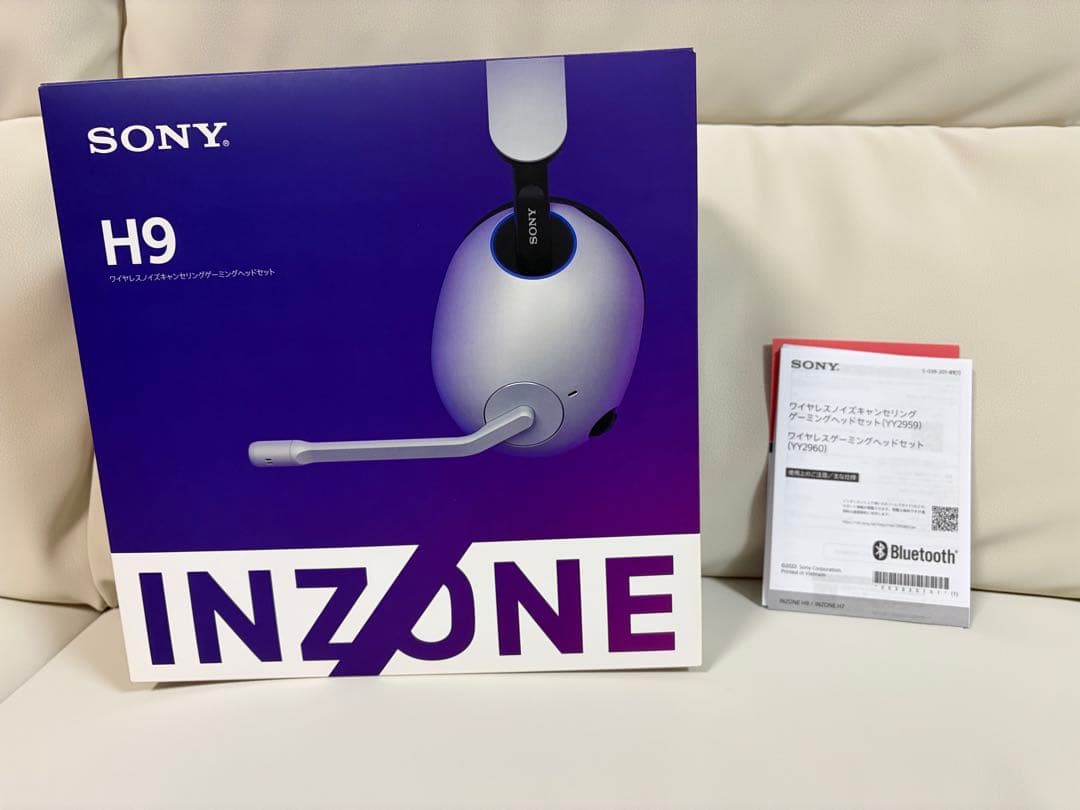 SONY INZONE H9 ゲーミングヘッドセット（ヘッドクッション劣化）