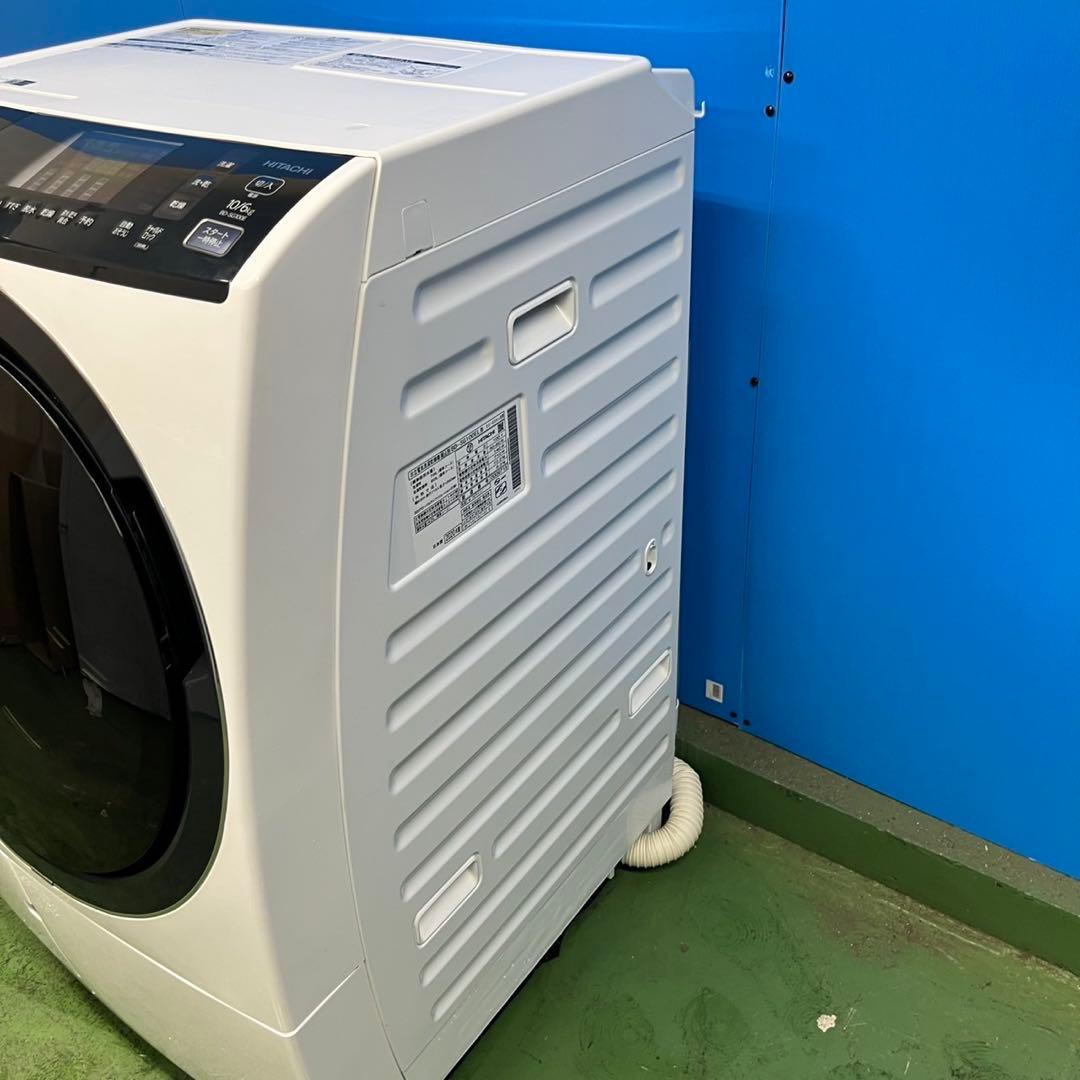 995 ほぼ新品⁉︎ 日立　超極美品　ドラム式洗濯機　10キロ　6キロ　左開き