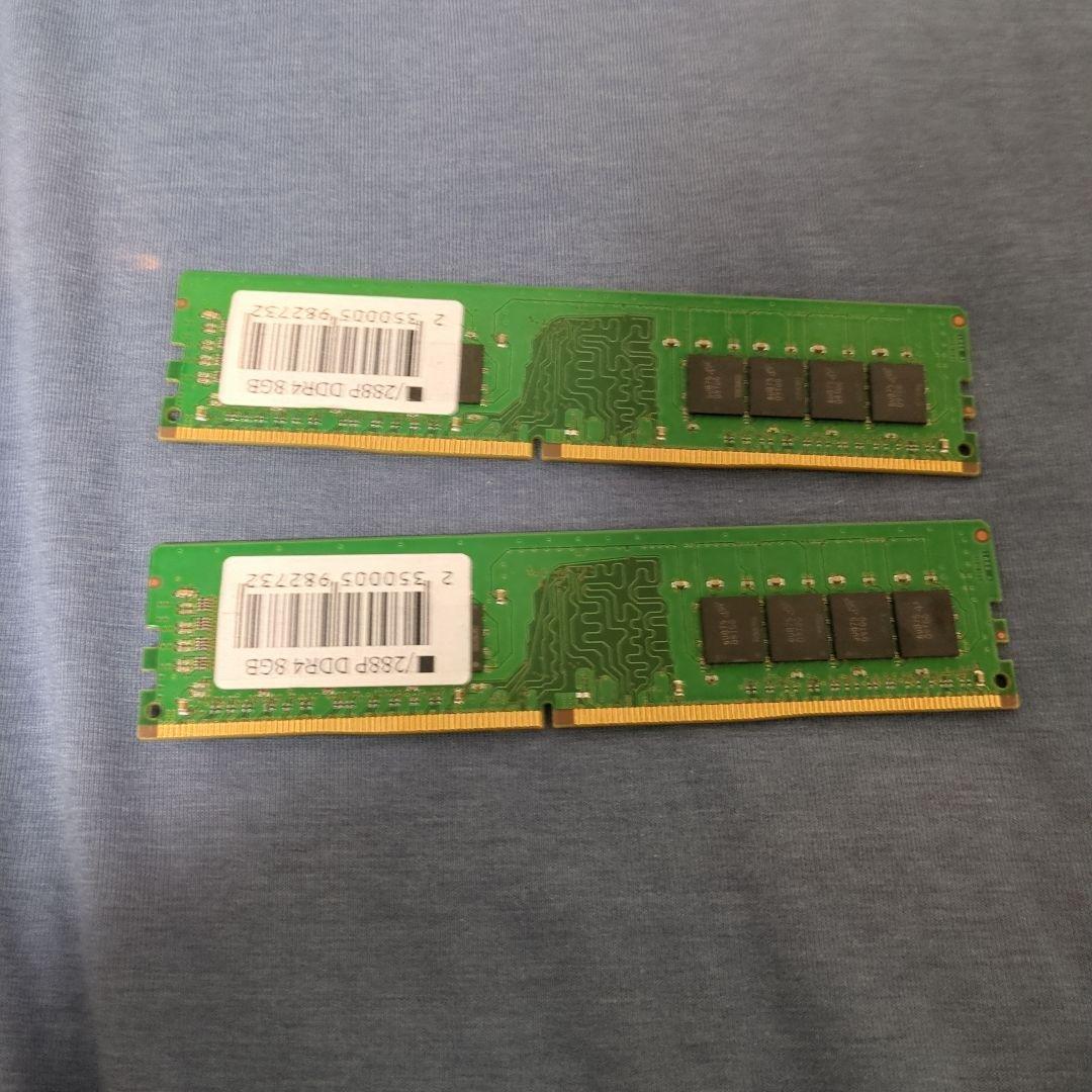 Micron DDR4 2133 8GB×2 16GB 正常動作品
