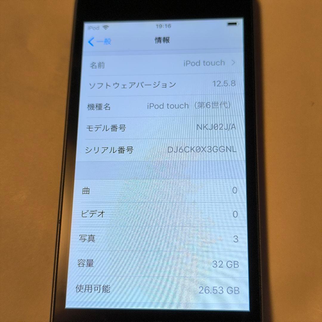 め*し様 Apple iPod touch(第6世代) 32GB