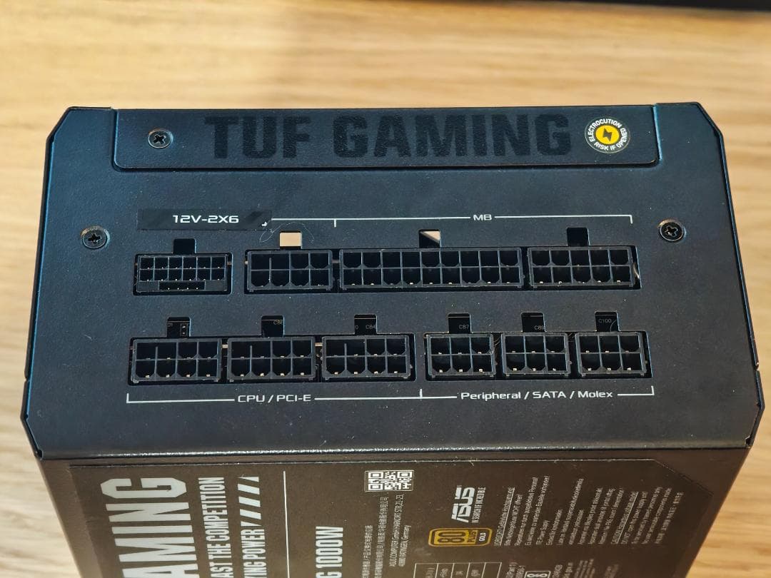 【動作確認済みケーブル付属】ASUS TUF GAMING 1000W 80＋G