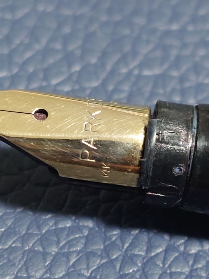 Parker 75 シズレ柄　万年筆 ペン先14K