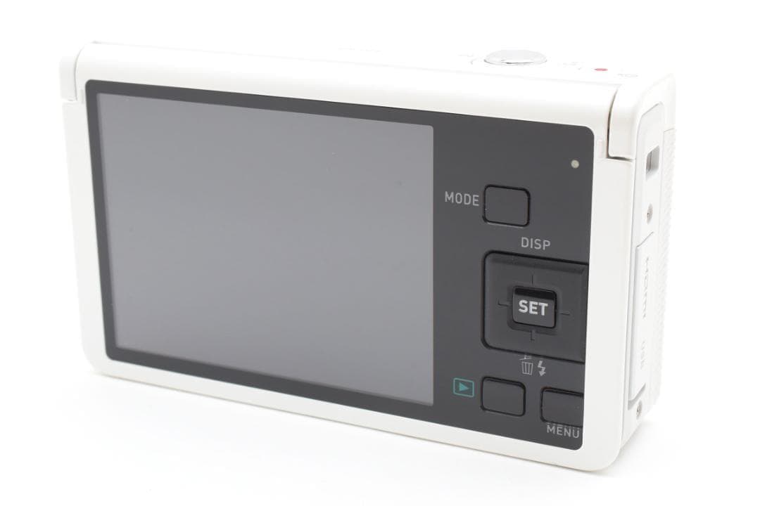 【極美品】 カシオ CASIO EXILIM EX-ZR70 ホワイト 動作良好