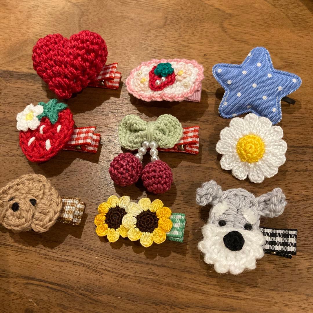 nanachan shop様ご確認用☆ベビーヘアクリップ