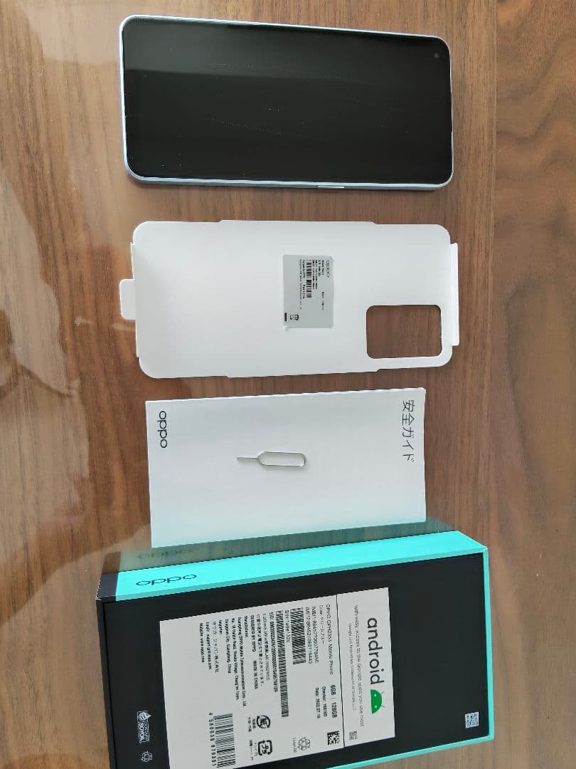 Oppo Reno7A スマートフォン 本体 ライトブルー