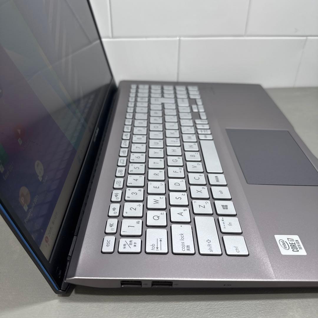 【希少】ASUS Vivibook15☘10世代i7☘NVMe512+1TB