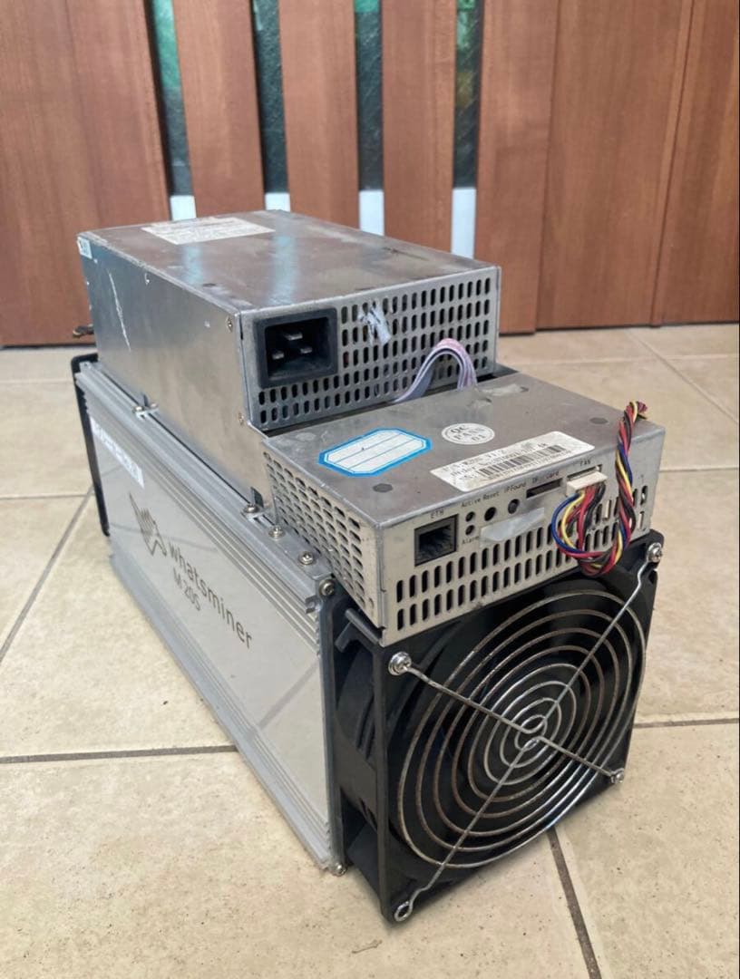 MicroBT whatsminer M20S ASIC マイニングジ 2台