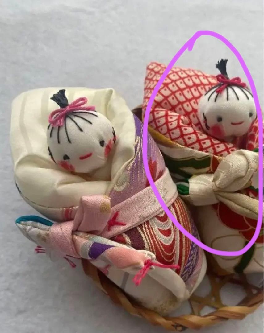 ちりめん細工「朝顔」2個セット他