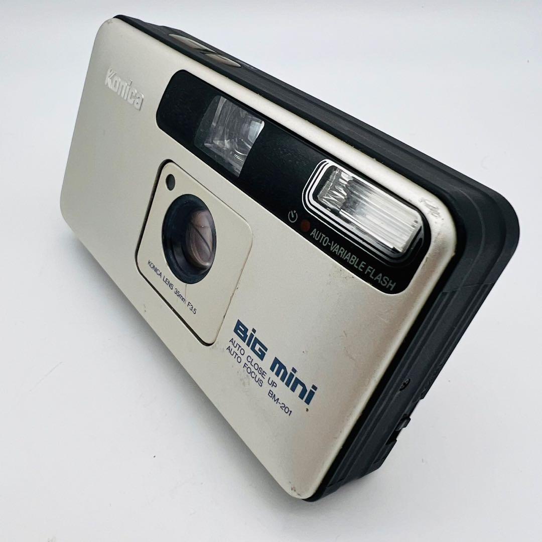 【動作確認済み】Konica BiG mini BM-201 フィルムカメラ