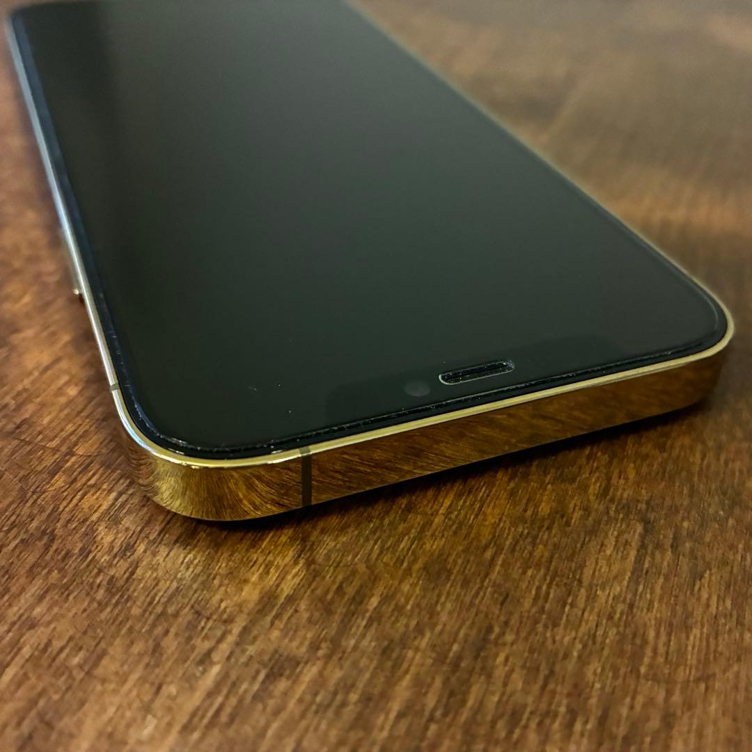 【美品】iPhone12pro 128GB ゴールド 本体