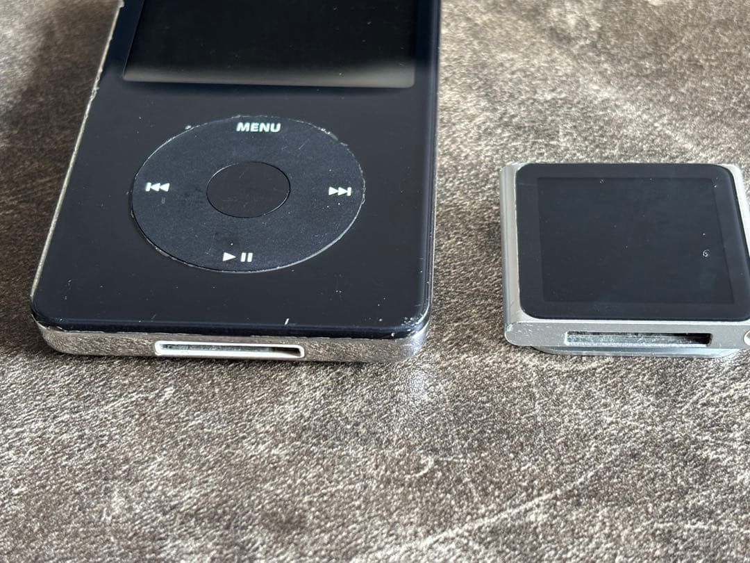 Apple iPod クラシック、ミニ セット 動作未確認、ジャンク品扱い。
