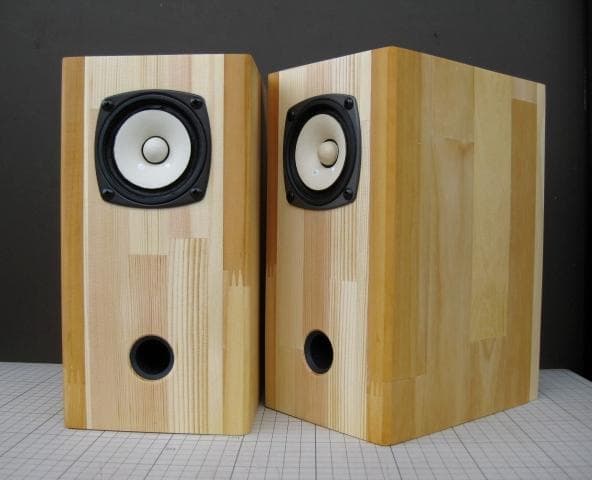FOSTEX　フルレンジスピーカー 自作　ペア