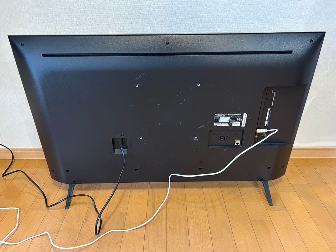 LG 液晶テレビ 43型 4Kチューナー内蔵 43UQ8000PJC 2023年