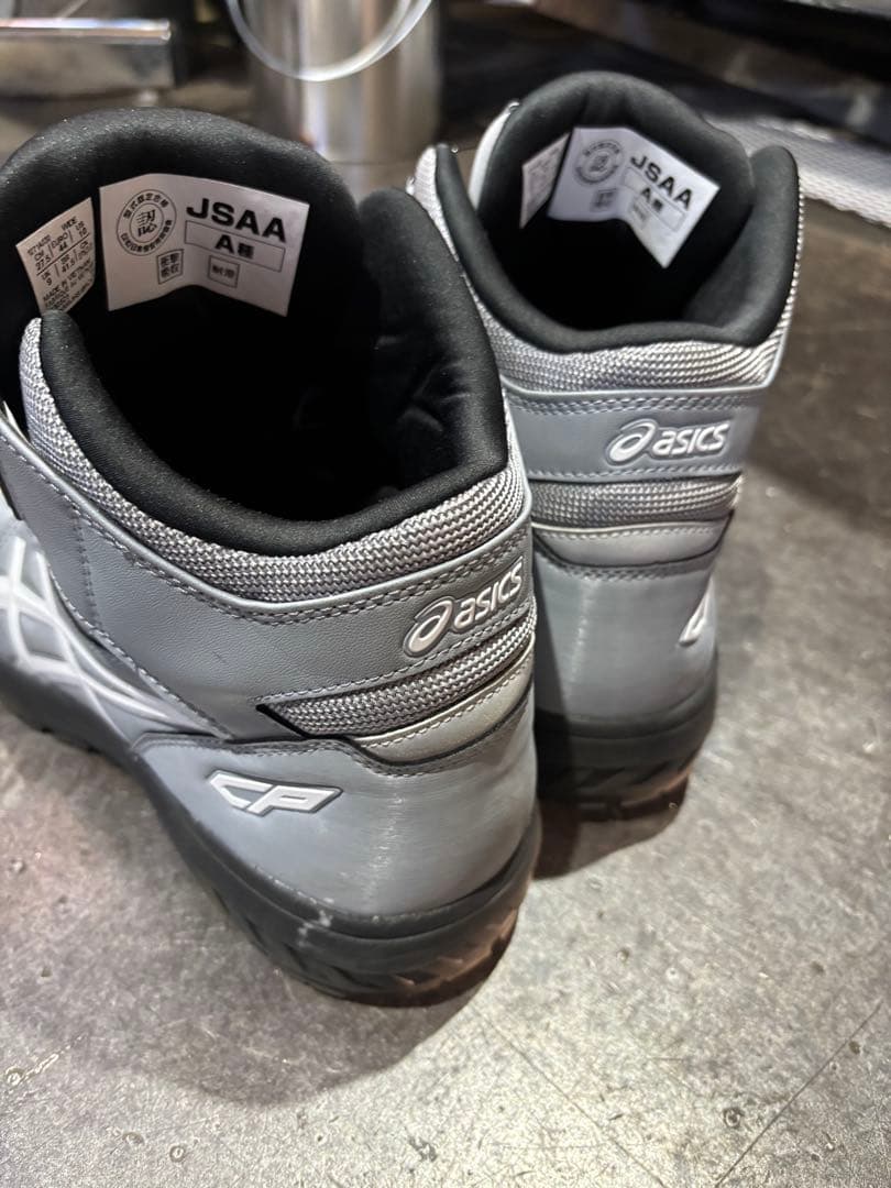 asics BOAシステム安全靴 27.5cm グレー