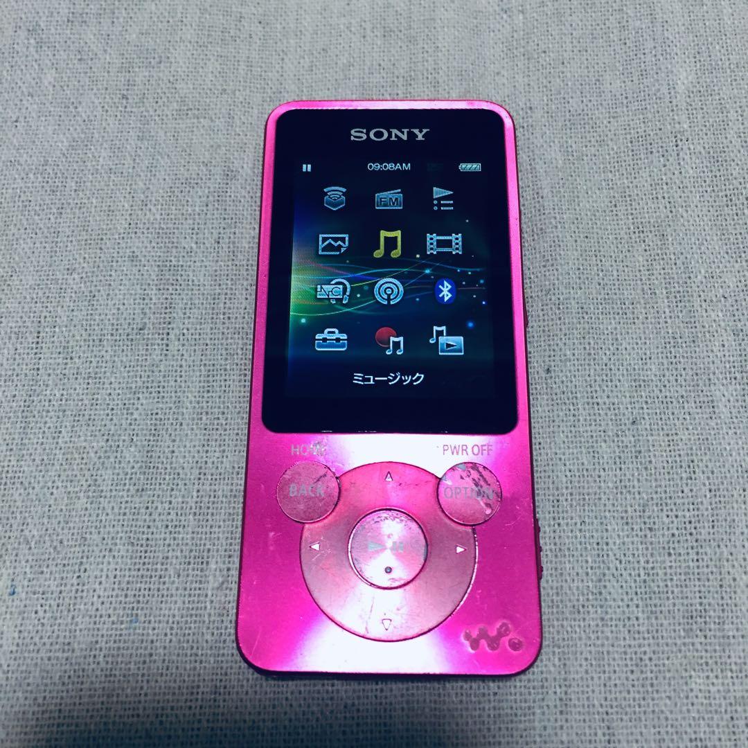 SONY ウォークマン NW-S15 16GB ビビッドピンク