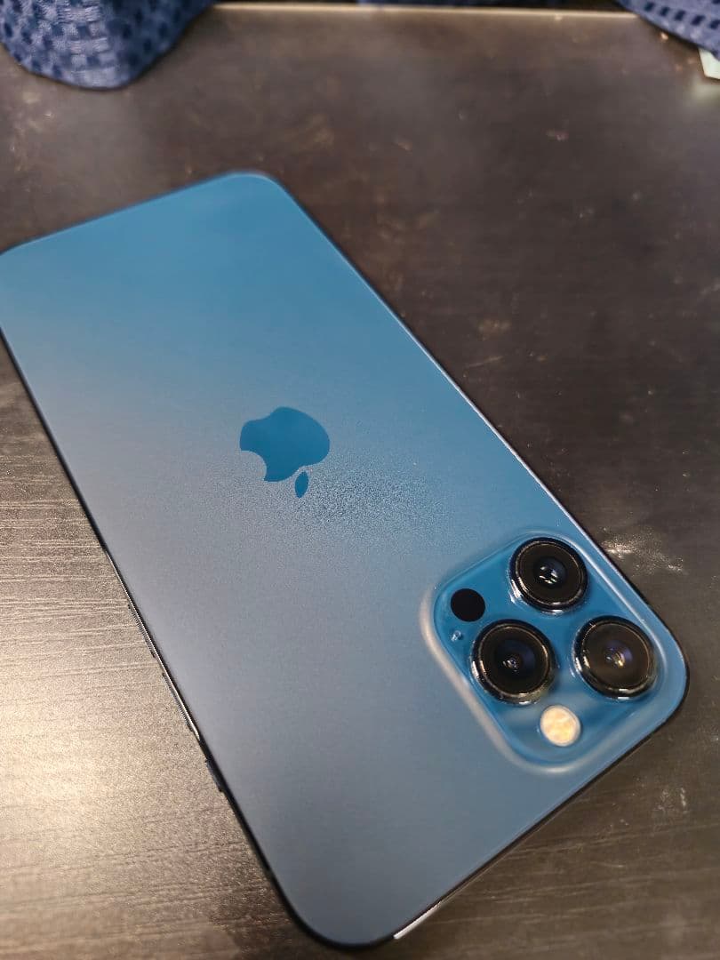 iPhone 12 Pro Max パシフィックブルー128GB 箱付き