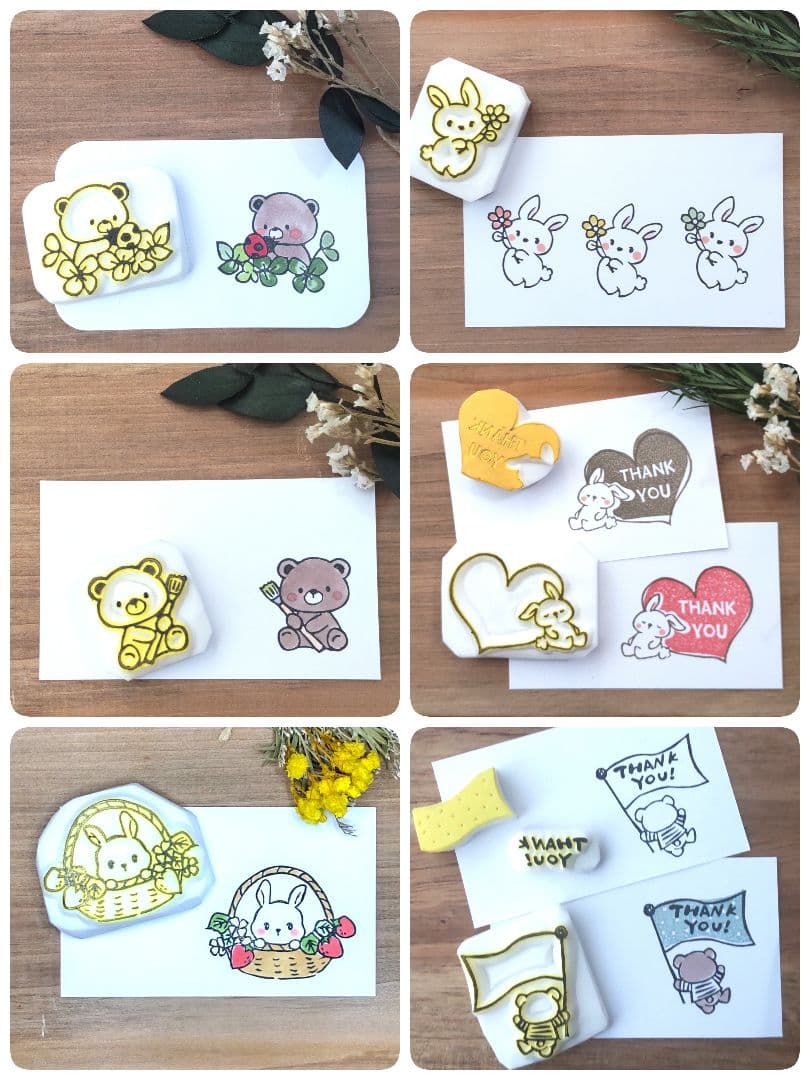 消しゴムはんこ オーダーページ