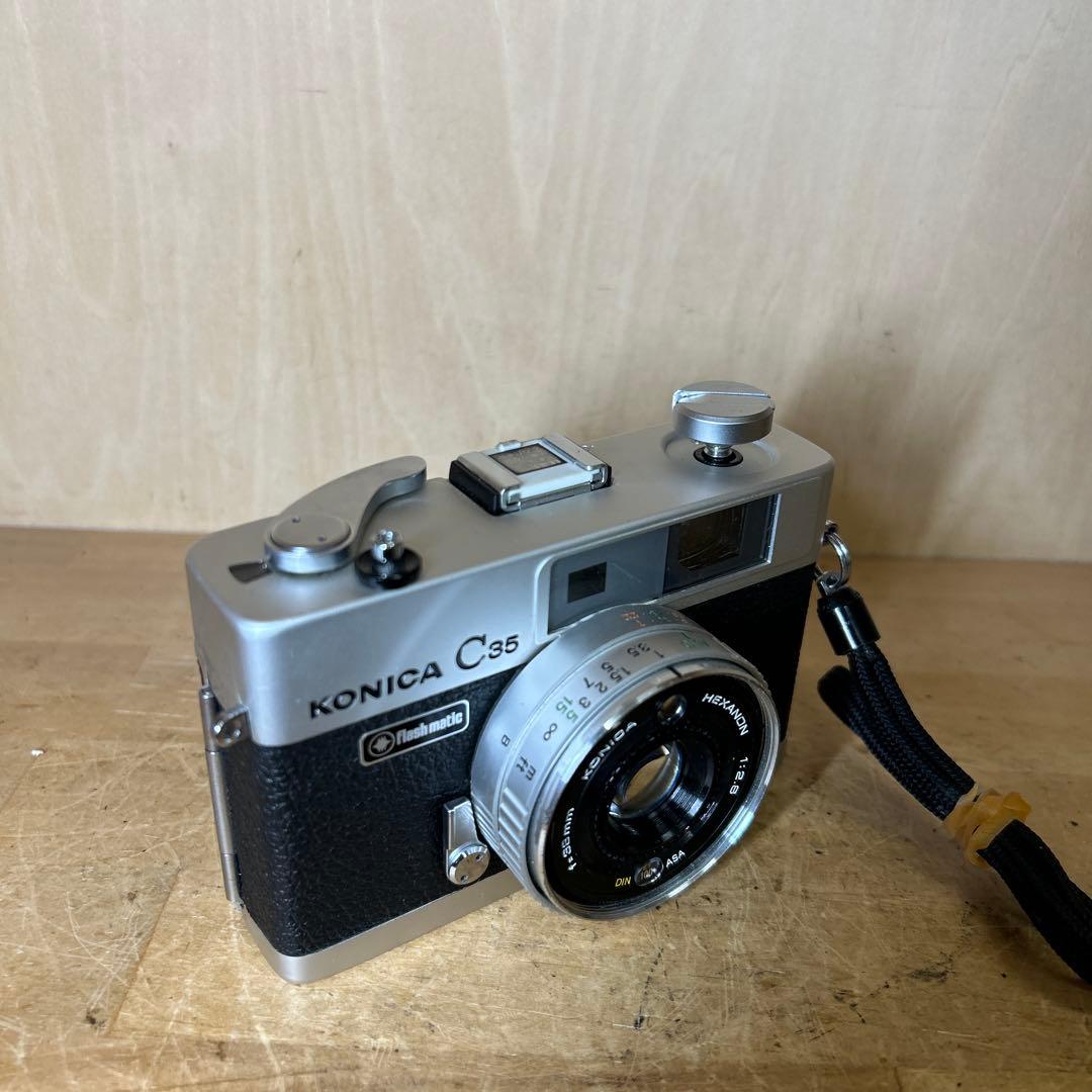 Konica C35 Flash Matic 完動美品
