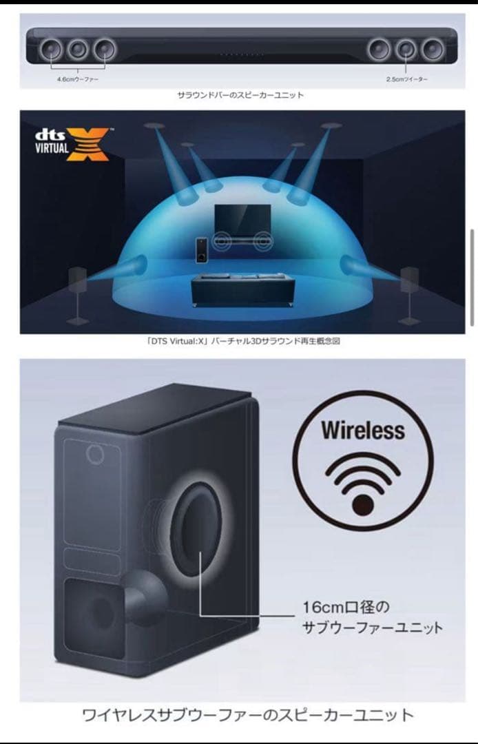 極美品 YAMAHA サウンドバー サブウーファー セット YAS-207