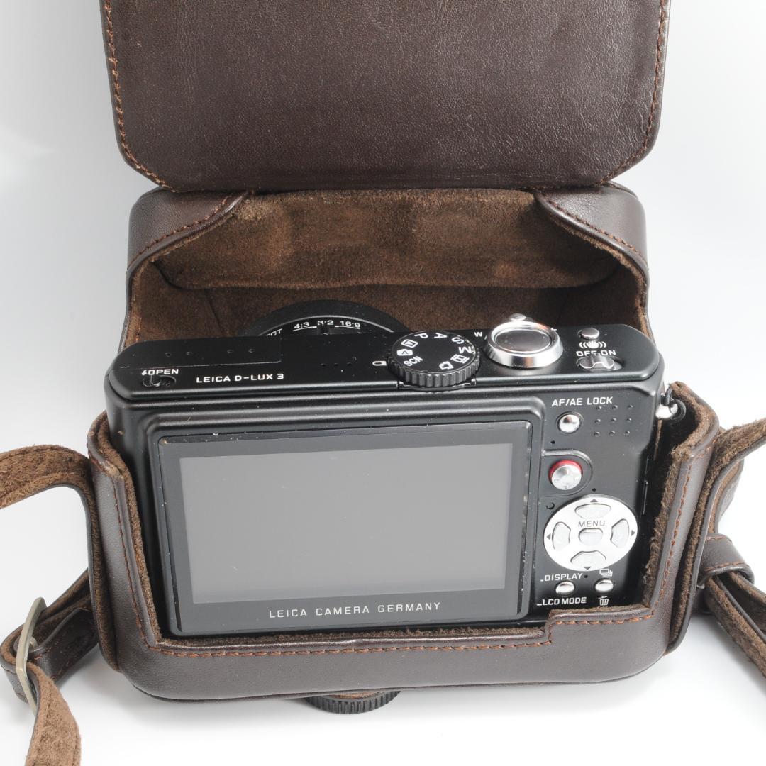 ★満足セット★ライカ LEICA D-LUX 3 純正レザーケース 動作確認済み