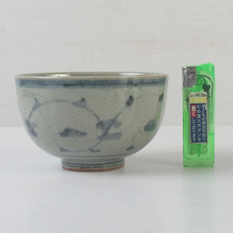 茶道具　清流庵　立石大四郎作　古伊万里手　数茶碗　八客　共箱　M　9967A