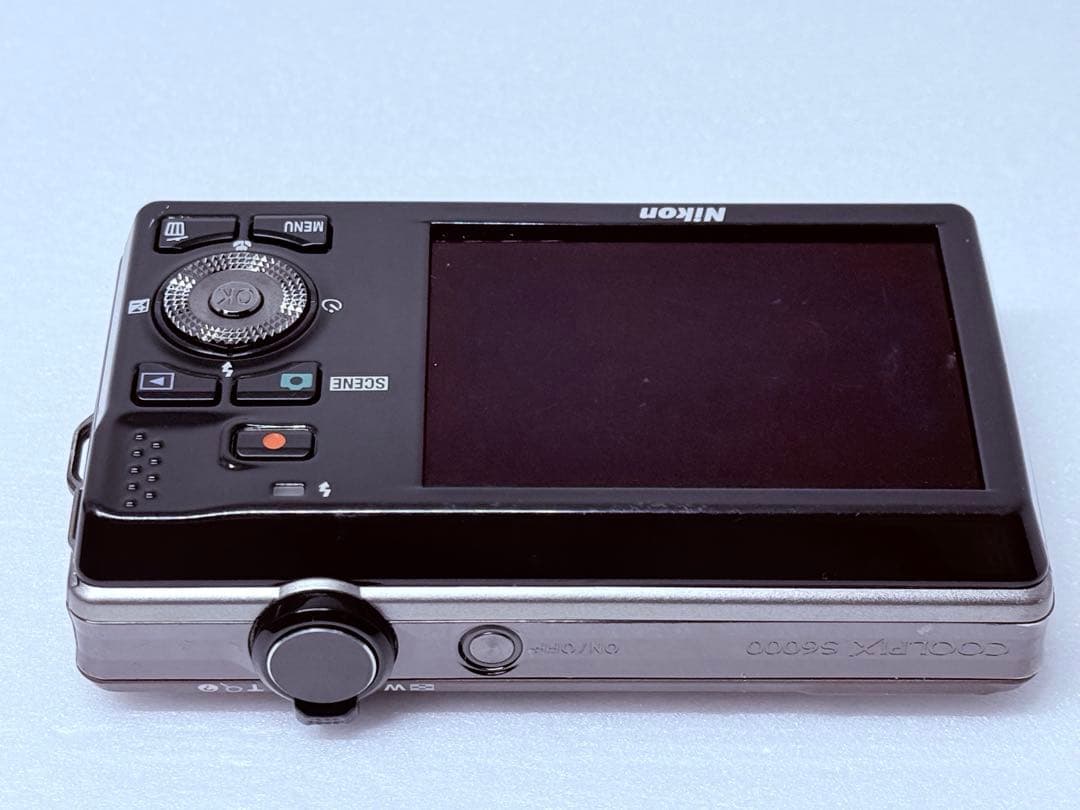 Nikon COOLPIX S6000 ブラウン 動作確認済 オールドコンデジ