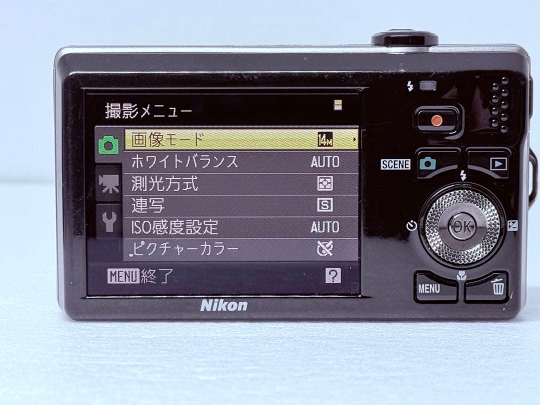 Nikon COOLPIX S6000 ブラウン 動作確認済 オールドコンデジ