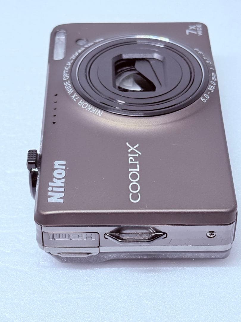 Nikon COOLPIX S6000 ブラウン 動作確認済 オールドコンデジ