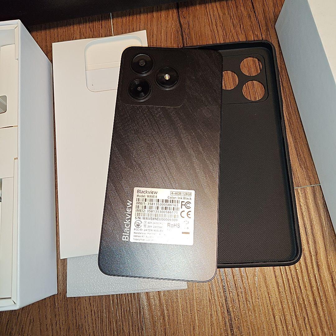 Blackview WAVE 8 スマートフォン 本体 ブラック