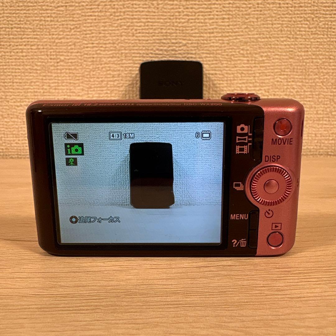 ✨美品✨SONY デジカメ Cyber-shot DSC-WX220ピンク
